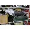 Image 2 : SHELF LOT OF ELECTRIC BLANKET, STAND ALONE MIXER, COLD PACK AND MORE