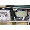 Image 2 : SHELF LOT OF HEATED BLANKET, BACK MASSAGER, PET BED AND MORE