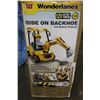 Image 1 : WONDERLANES 12V BACKHOE (CONDITION UNKNOWN)