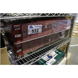 SHELF LOT OF 2 TABLE TOP RACE SETS AND MORE