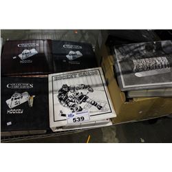 SHELF LOT OF HOCKEY CARDS