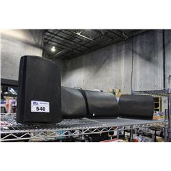 SET OF 4  SPEAKERS