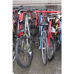 3 MOUNTAIN BIKES