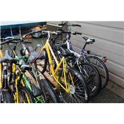 5 MOUNTAIN BIKES