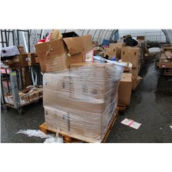 PALLET OF MISC STORAGE LOCKER ITEMS
