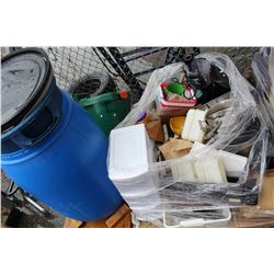 BARREL, GARBAGE CAN, AND MORE MISC GOODS