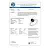 Image 2 : 1.05 CTW Blue Sapphire & Diamond Ring 10K White Gold - REF-22A8X - 12899