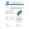 Image 2 : 2.20 CTW Emerald & Diamond Ring 10K White Gold - REF-45W8F - 11420