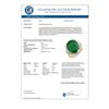 Image 3 : 10.07 CTW Emerald & Diamond Ring 14K Yellow Gold - REF-117W8F - 13216