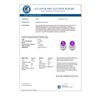 Image 3 : 2.50 Amethyst & Micro Pave VS/SI Diamond Stud Earrings 10K White Gold - REF-25W6F - 22323
