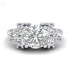 Image 2 : 2.1 CTW VS/SI Diamond Solitaire Ring 18K White Gold - REF-563Y6K - 36941