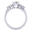 Image 4 : 2.1 CTW VS/SI Diamond Solitaire Ring 18K White Gold - REF-563Y6K - 36941