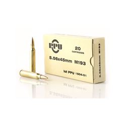 ONE THOUSAND (1000) Rounds,Prvi Partizan, Rifle, 556NATO, 55 Grain, Full Metal Jacket