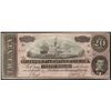 Image 1 : 1864 $20 Confederate States of America Note