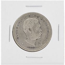 1883 Kingdom of Hawaii Half Dollar Coin