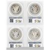 Image 2 : Lot of (4) 1881-S $1 Morgan Silver Dollar Coins PCGS MS66