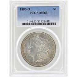 1883-O $1 Morgan Silver Dollar Coin NGC MS63