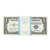 Image 1 : Pack of (100) Consecutive 1957 $1 Silver Certificate Notes