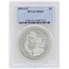 Image 1 : 1891-CC $1 Morgan Silver Dollar Coin PCGS MS63