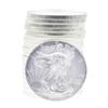 Image 1 : Roll of (20) 2008 $1 American Silver Eagle Brilliant Uncirculated Coins