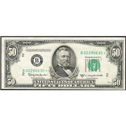 1950D $50 Federal Reserve STAR Note