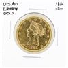 Image 1 : 1881-S $10 Liberty Head Eagle Gold Coin