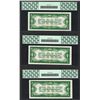 Image 2 : (3) Consecutive 1928A $1 Funnyback Silver Certificate Notes Fr.1601 PCGS Gem New