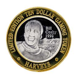 .999 Silver Harveys Resort Hotel and Casino $10 Casino Limited Edition Gaming To