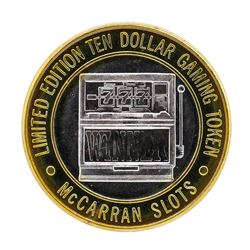 .999 Silver McCarran International Airport $10 Casino Limited Edition Gaming Tok
