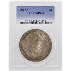 1902-O $1 Morgan Silver Dollar Coin PCGS MS64
