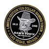 Image 1 : .999 Silver Sam's Town Las Vegas Nevada $10 Casino Limited Edition Gaming Token