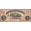 Image 1 : 1862 $1 Virginia Treasury Obsolete Note