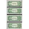 Image 2 : Lot of (4) 1935/1957 $1 Silver Certificate STAR Notes