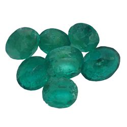 3.85 ctw Oval Mixed Emerald Parcel