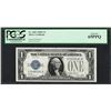Image 1 : 1928A $1 Funnyback Silver Certificate Note Fr.1601 PCGS Gem New 65PPQ