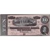Image 1 : 1864 $10 Confederate States of America Note