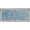 Image 2 : 1864 $10 Confederate States of America Note