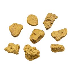 Lot of Gold Nuggets 5.6 grams Total Weight