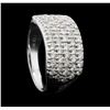 Image 4 : 14KT White Gold 1.00 ctw Diamond Ring