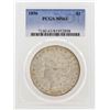 Image 1 : 1896 $1 Morgan Silver Dollar Coin PCGS MS63