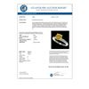 Image 3 : 2 CTW Certified Intense Yellow SI Diamond Solitaire Engagement Ring 10K White Gold - REF-527M3H - 32