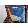 Image 1 : TWO NEW BLUE TARPS AND NEW WIRE BRUSHES