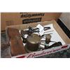 Image 1 : LOT OF VINTAGE TOOLS AND SMALL BLOW TORCH