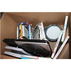 BOX OF VIEDEOGAMES