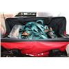 Image 1 : HILTI BAG WITH CABLE TIES AND ASSORTED TOOLS