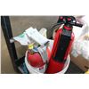 Image 1 : THREE WORKING FIRE EXTINGUISHERS