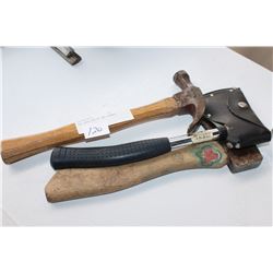 TWO AXES KNIFE AND HAMMER