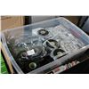 Image 1 : TOTE OF NEW BLACK ELECTRICAL TAPE