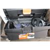 Image 1 : TOOLBOX WITH COBRA WALKIE TALKIES AND BATTERIES AND CHARGERS