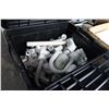 Image 1 : BLACK TOTE OF 3/4 INCH PVC FITTINGS